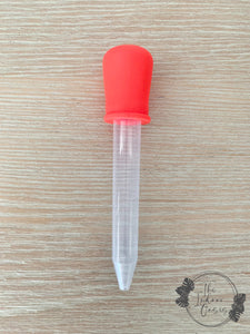Silicone Dropper Pipette 5ml Red The Indoor Oasis NZ