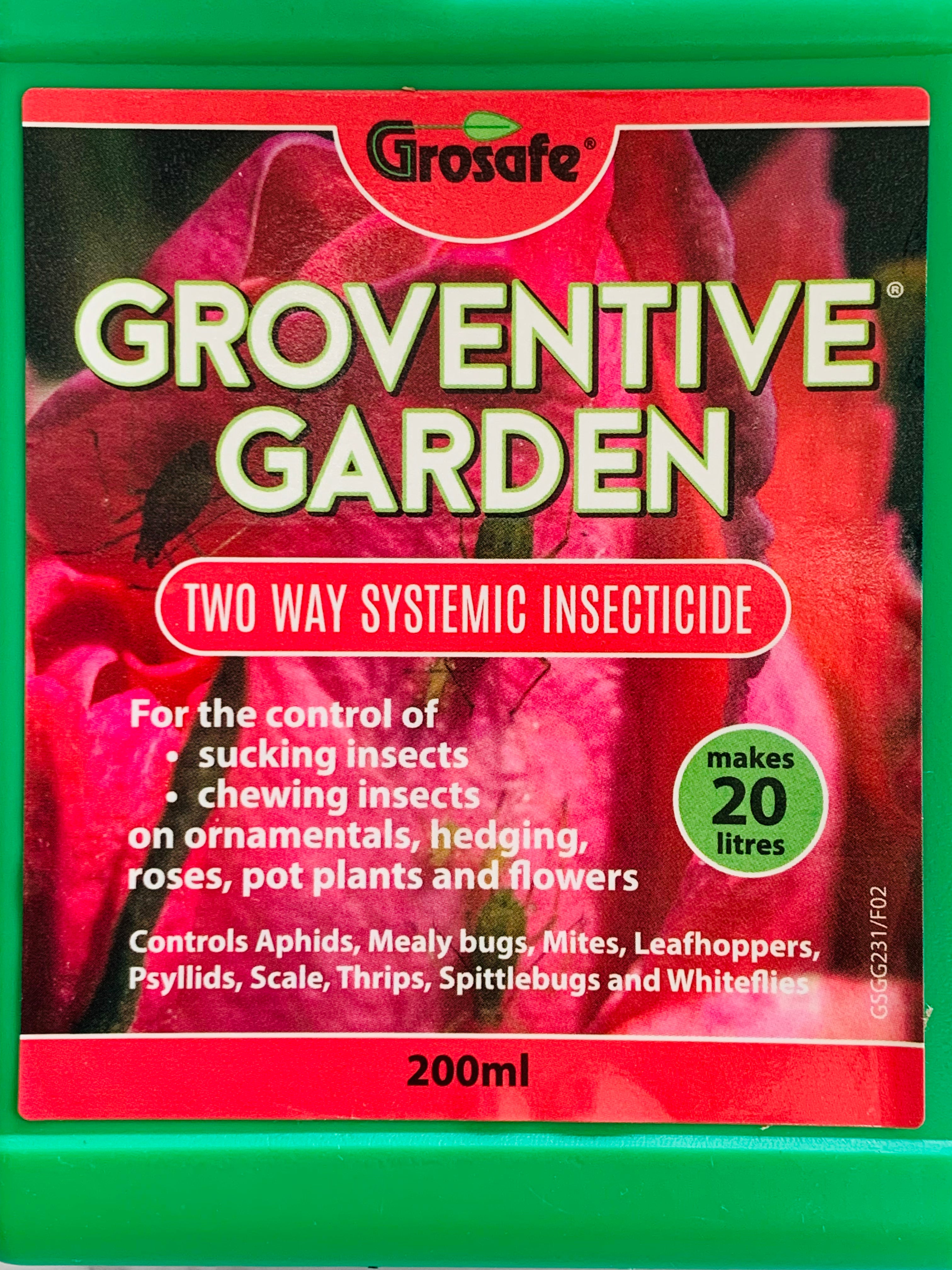 Grosafe GroVentive Garden Systemic Insecticide