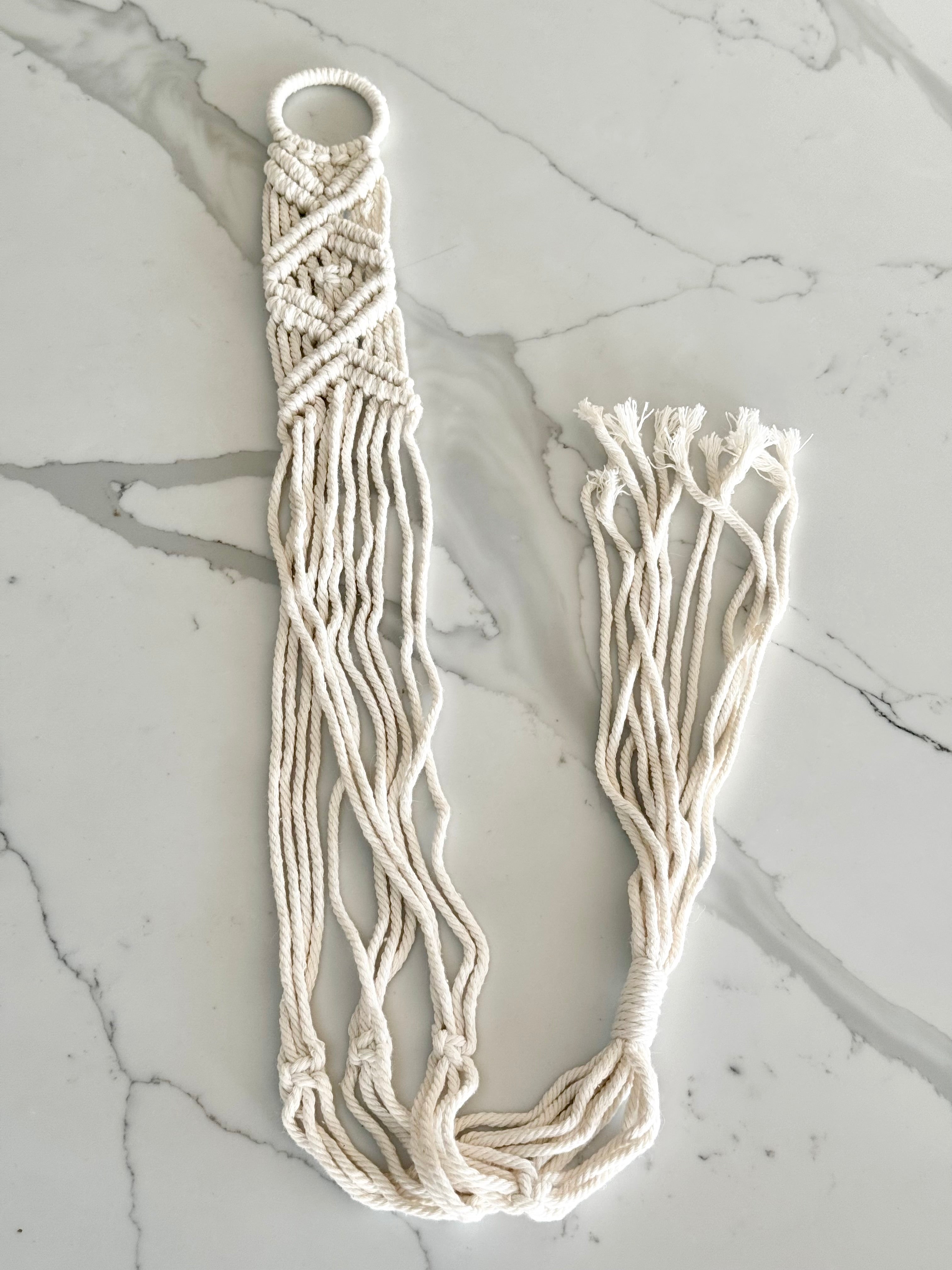 Boho Weave Macrame Plant Hanger