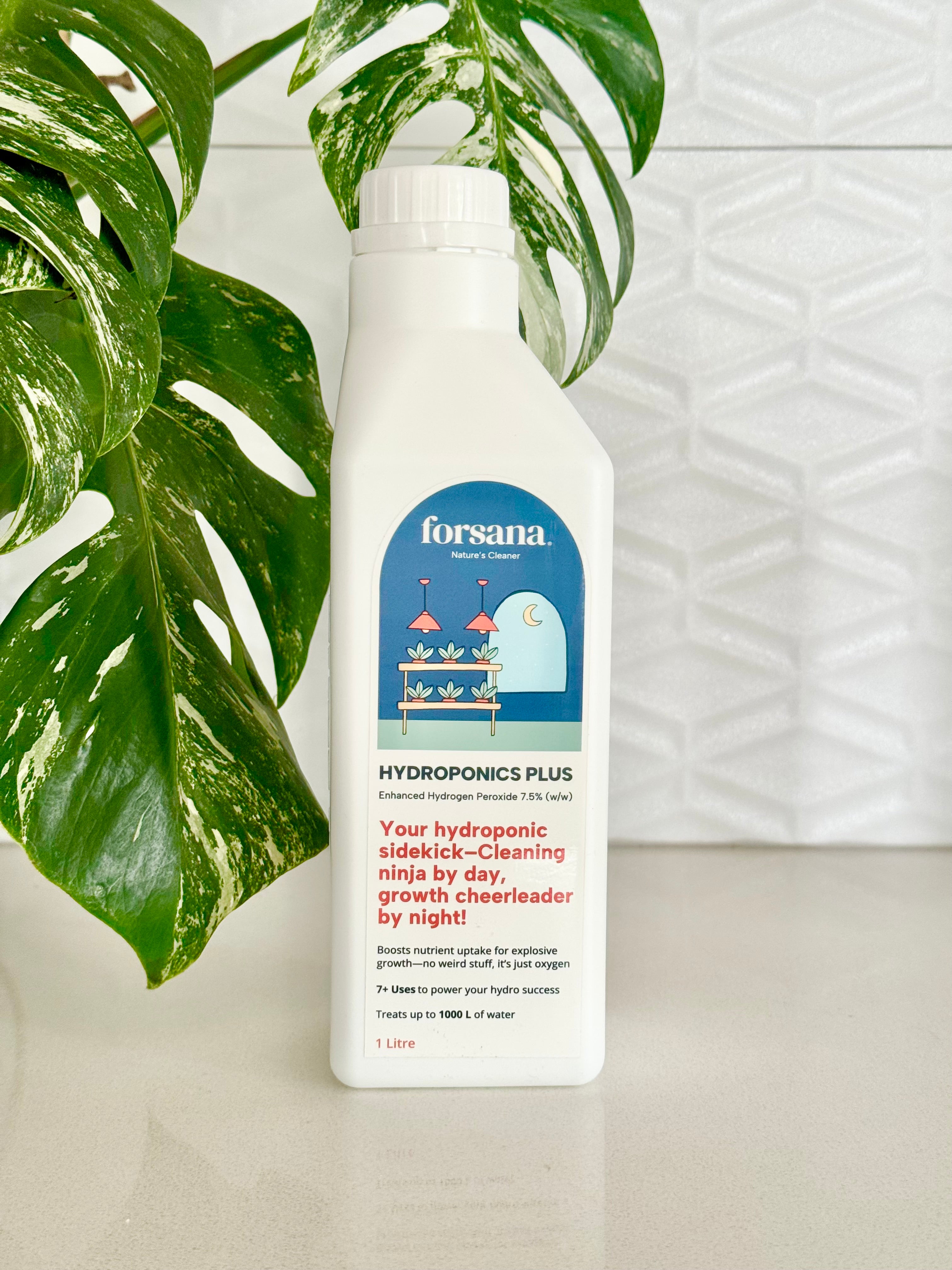 hydrogen peroxide for hydroponic plants Forsana Hydroponics Plus