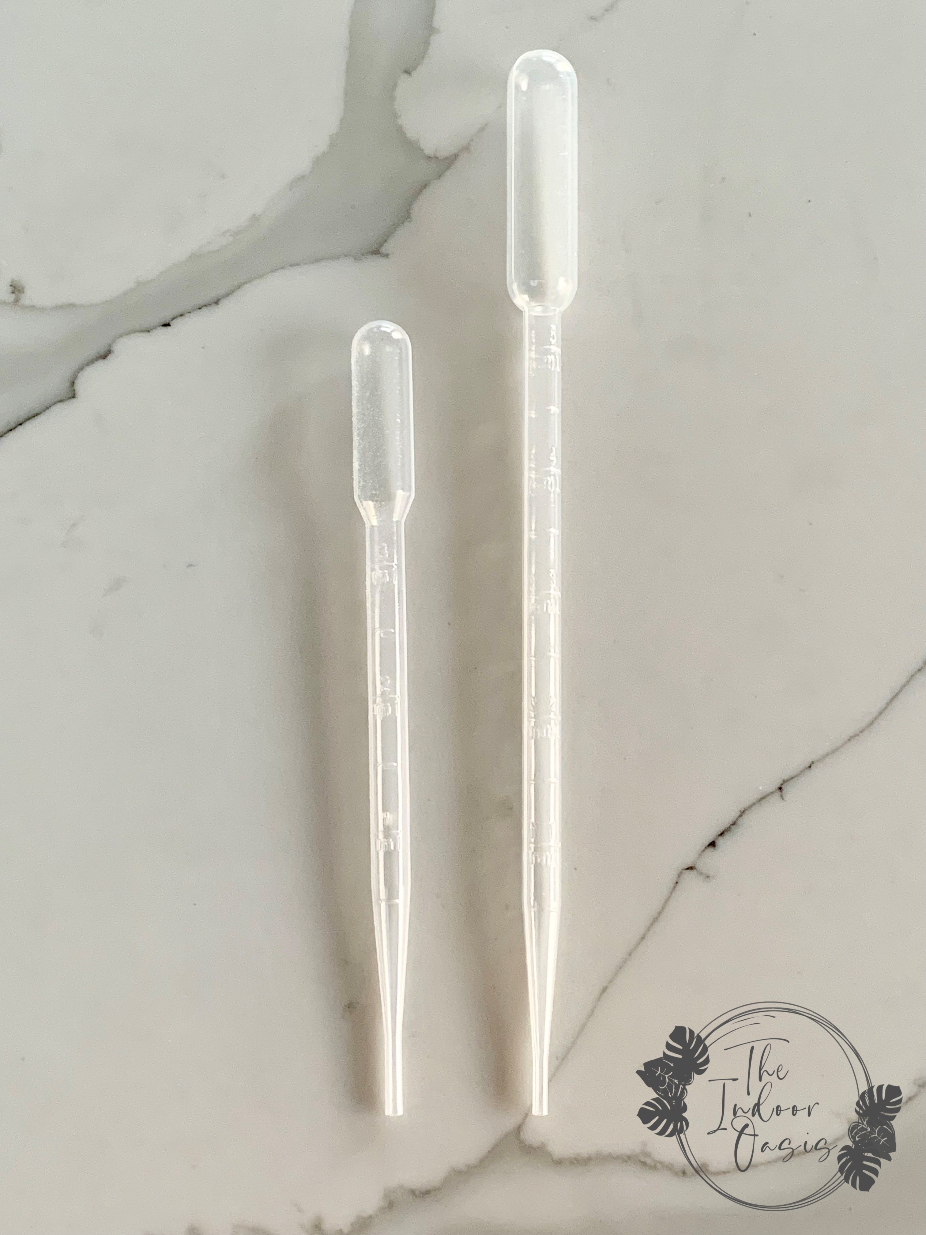 Clear Pipette 3ml and 5ml The Indoor Oasis NZ