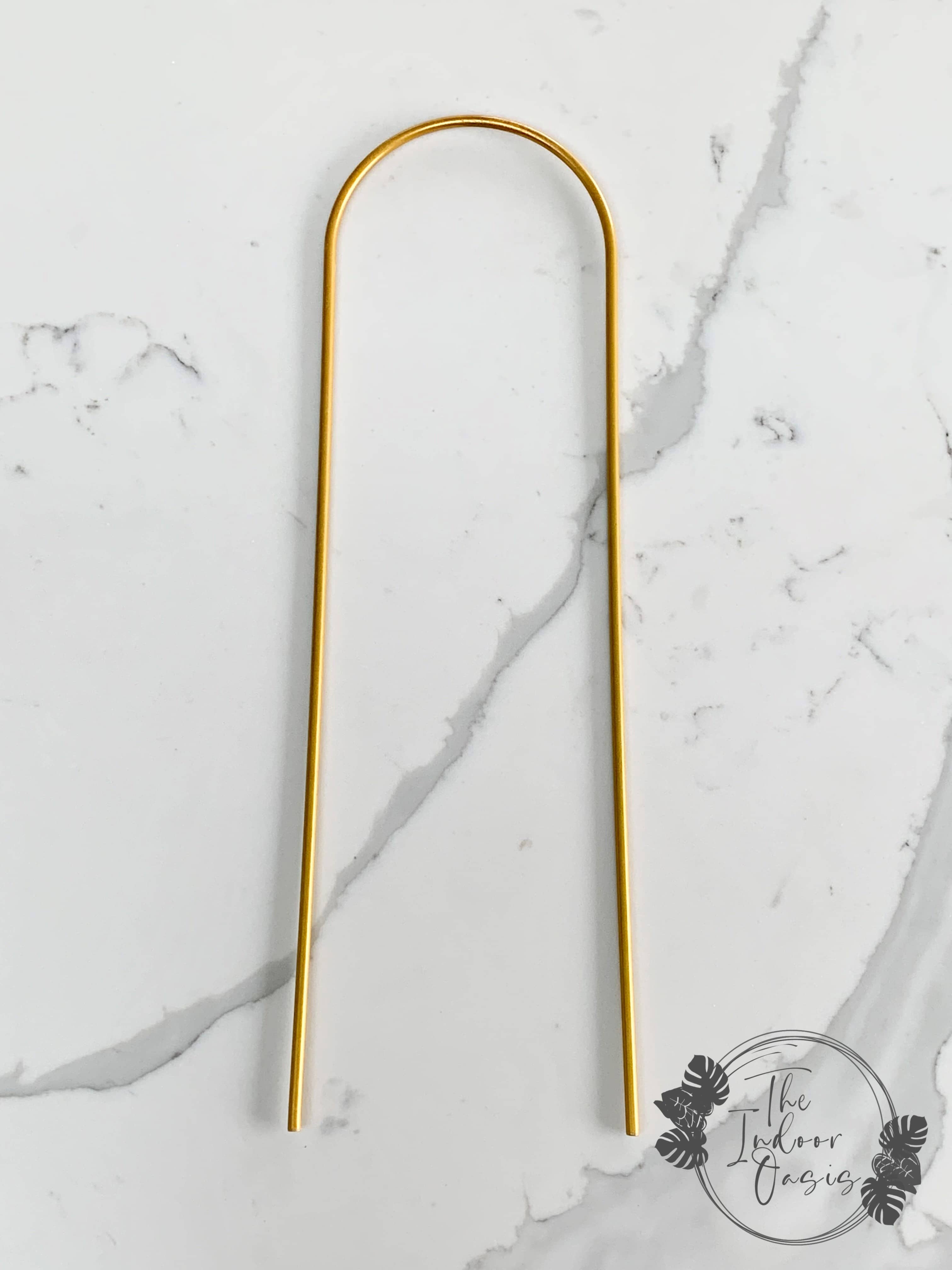 Metal Arch Plant Trellis Golden The Indoor Oasis NZ