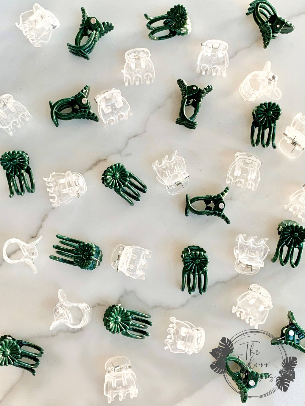 Plant Clips Clear and Green The Indoor Oasis NZ