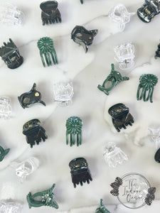 Plant Clips Black Clear Green The Indoor Oasis NZ