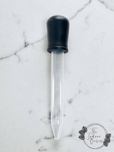 Silicone Dropper Pipette Black The Indoor Oasis NZ
