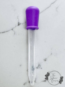 Silicone Dropper Pipette Purple The Indoor Oasis NZ