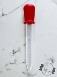 Silicone Dropper Pipette Red The Indoor Oasis NZ