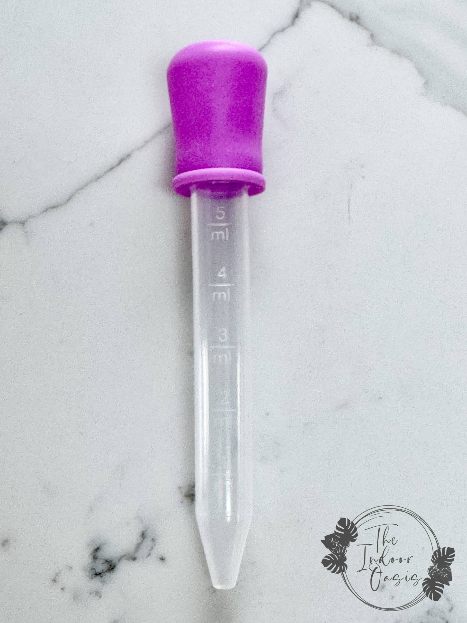 Silicone Dropper Pipette Violet The Indoor Oasis NZ