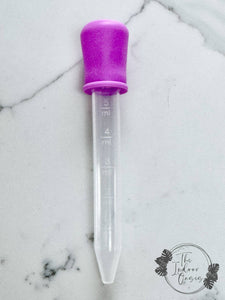 Silicone Dropper Pipette Violet The Indoor Oasis NZ