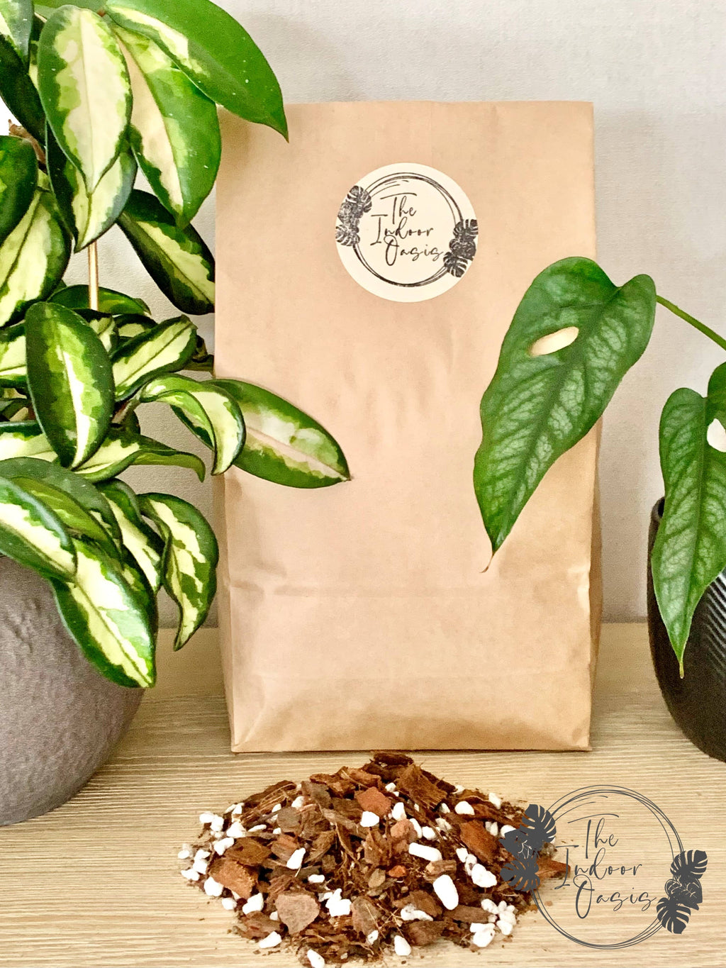 The Indoor Oasis Aroid & Hoya Soil-free Mix in Bag The Indoor Oasis NZ