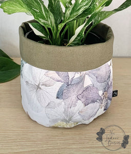 AJ Cotton Canvas Planter Bag Evie detail The Indoor Oasis NZ