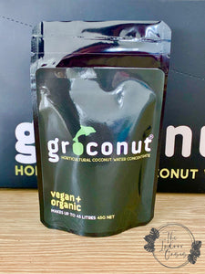 Groconut Plant Growth Growth Tonic 45g pack front The Indoor Oasis NZ