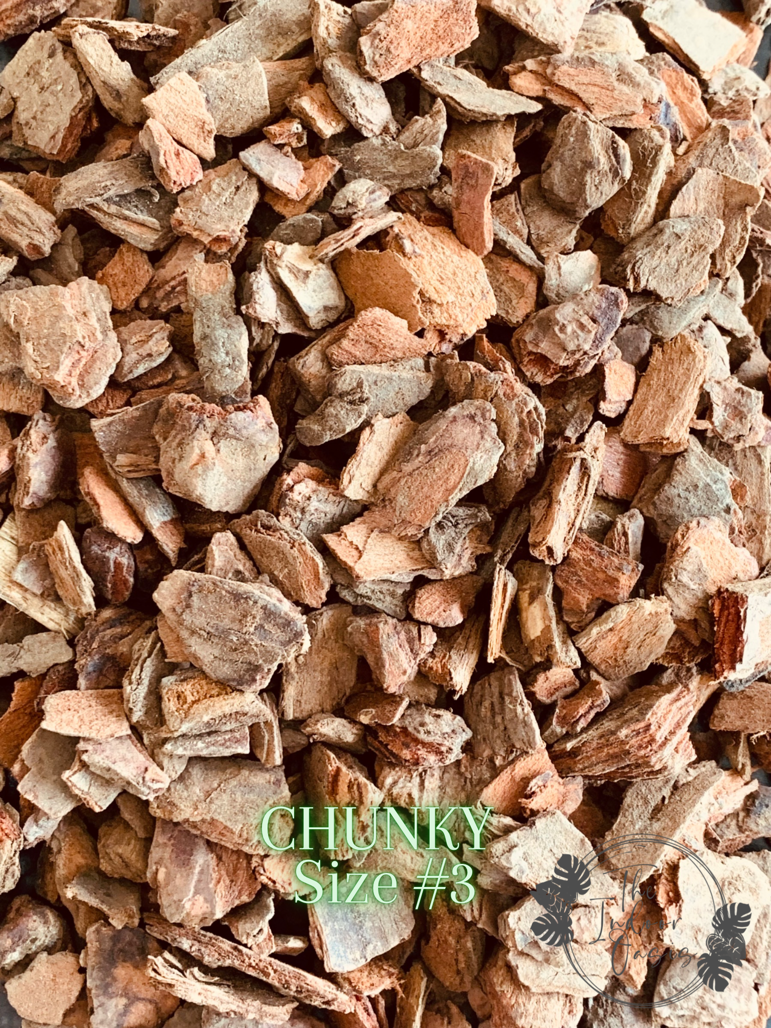 Kiwi Orchid Bark Nuggets Chunky Size #3 Detail The Indoor Oasis NZ