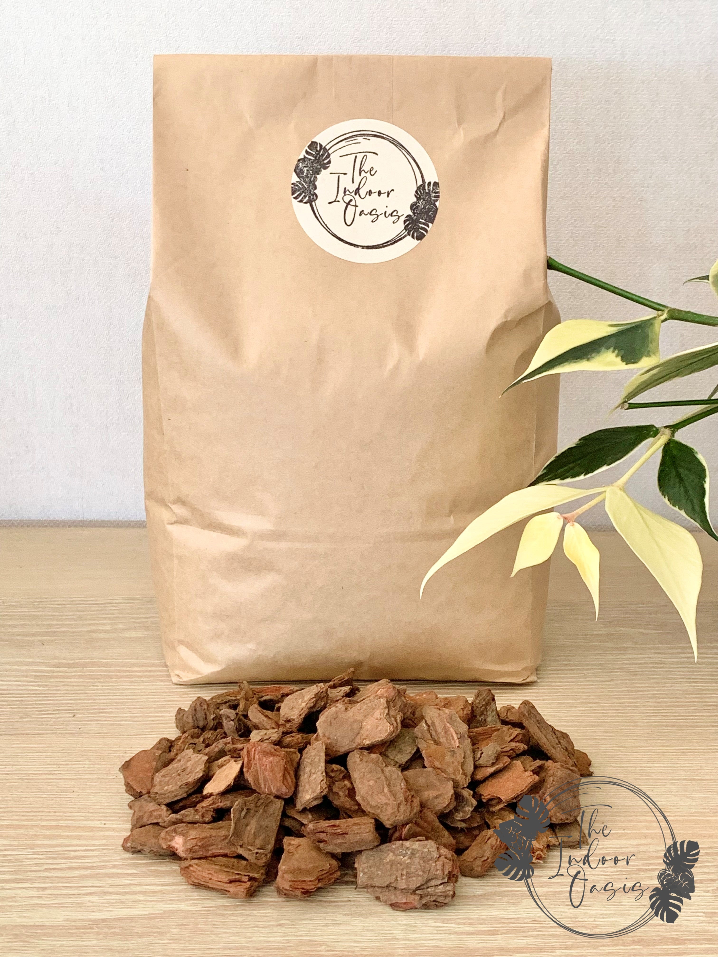 Kiwi Orchid Bark Nuggets Super Chunky Size #4 in Bag The Indoor Oasis NZ
