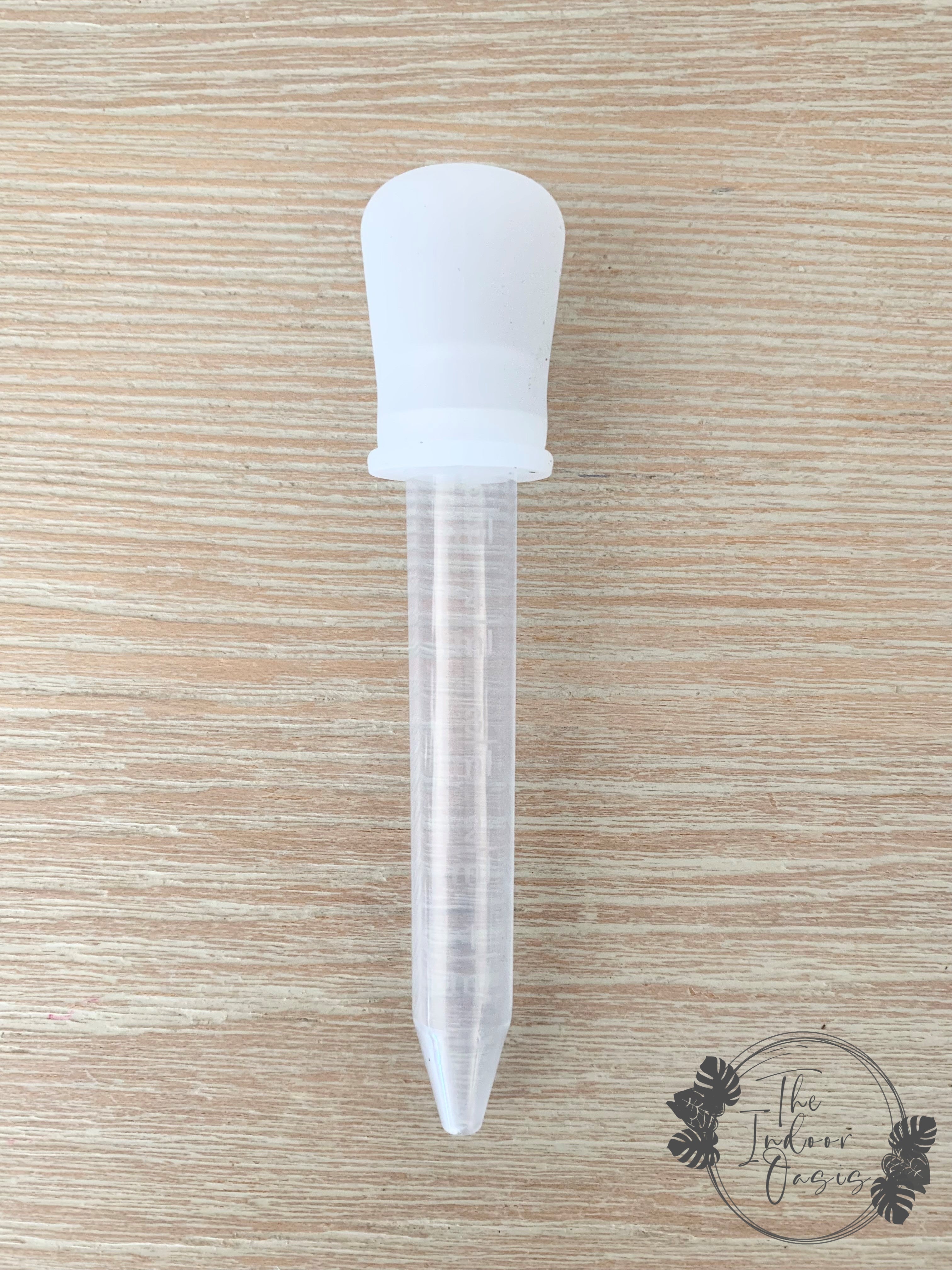 Silicone Dropper Pipette 5ml Clear The Indoor Oasis NZ